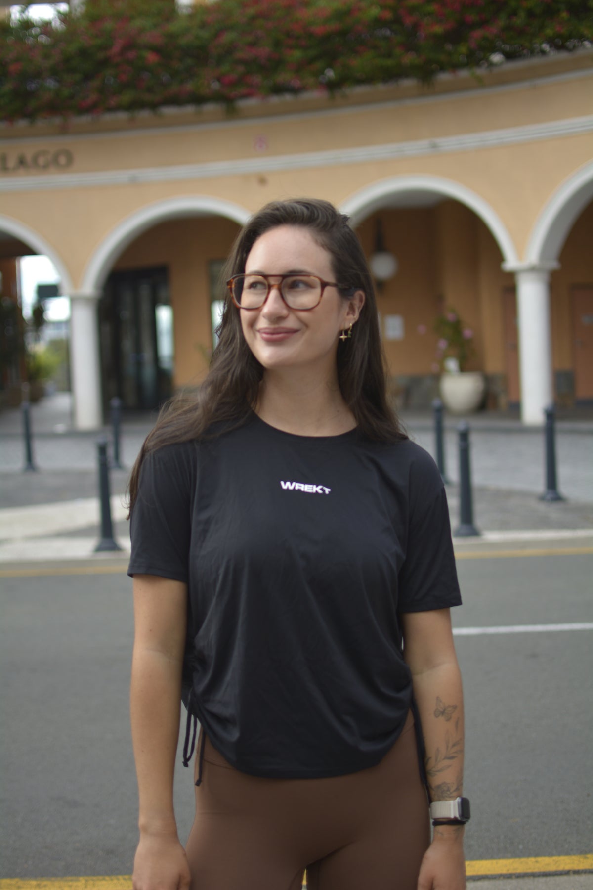 Signature Tie Tee